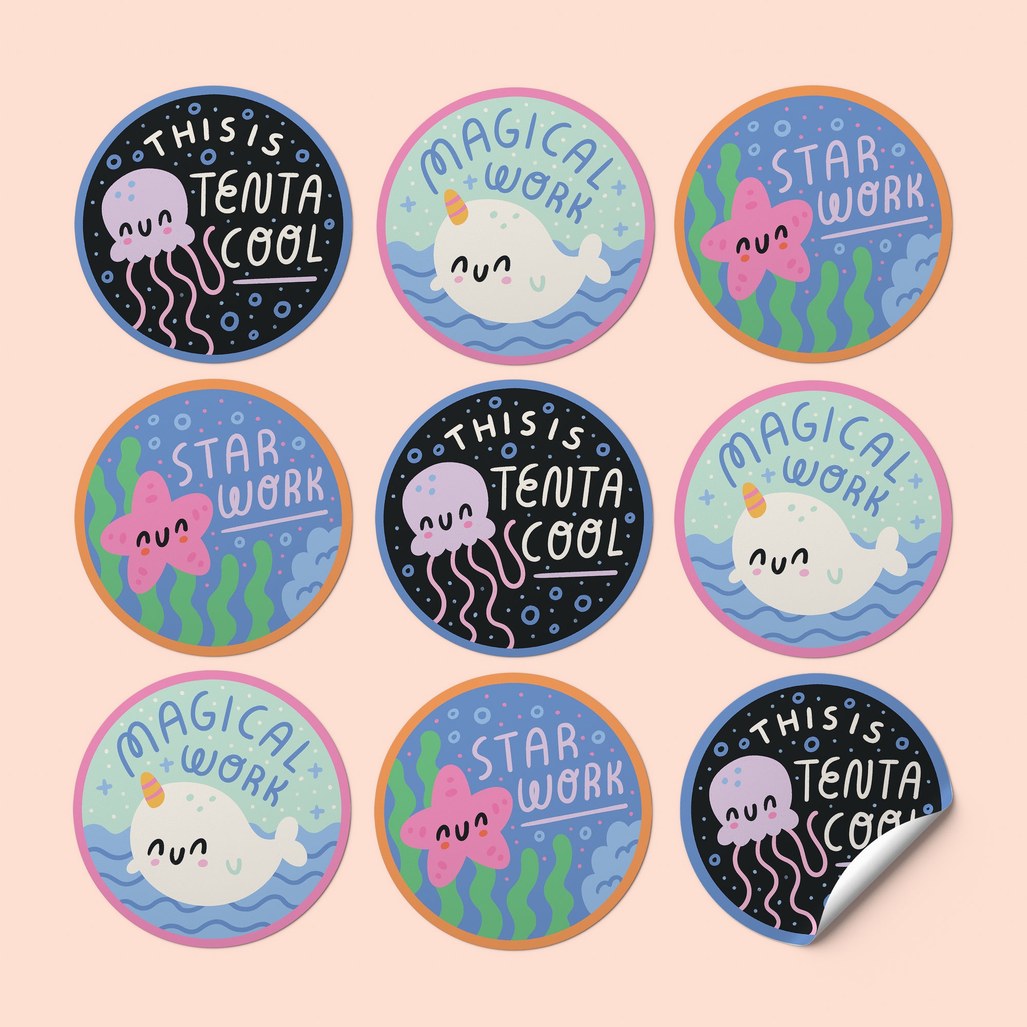Ocean Stickers