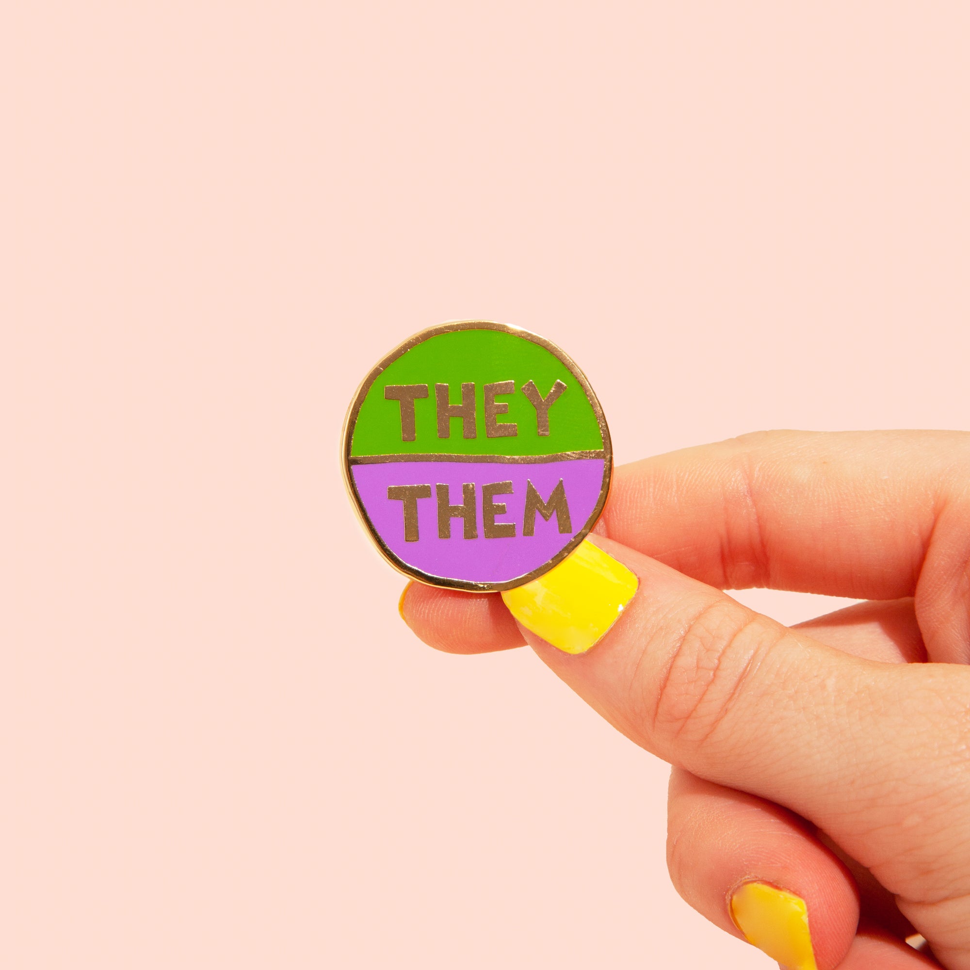 They/Them Pin