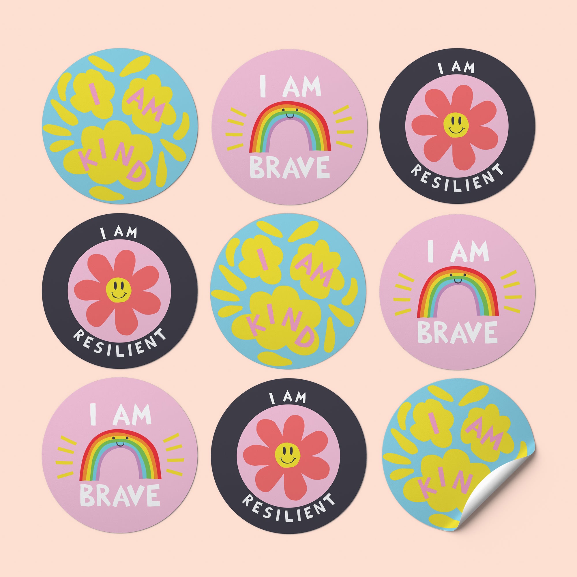 Affirmation Stickers
