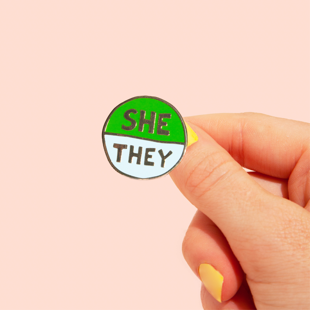 She/They Pin