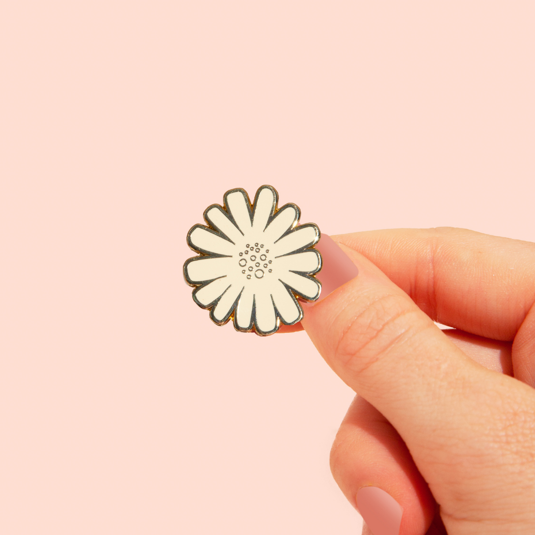 Native Daisy Pin