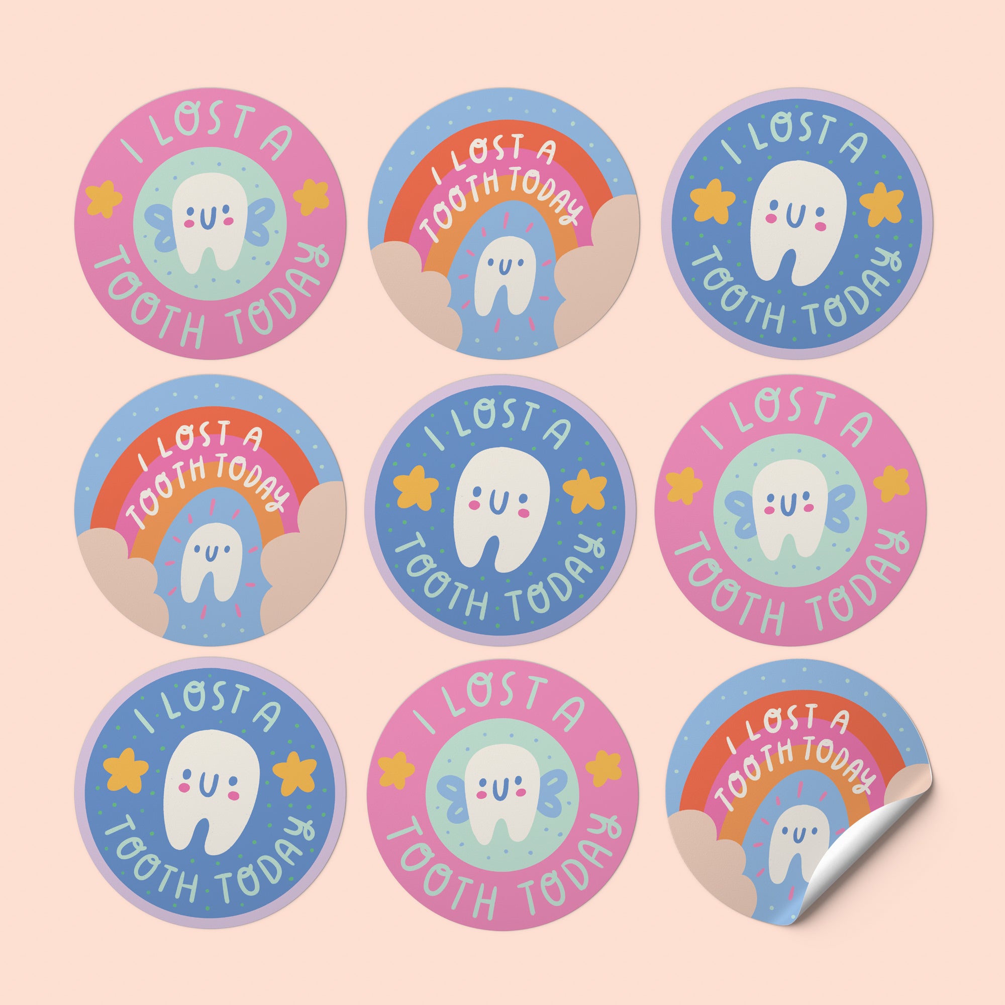 Tooth Stickers – TEACHERLATTE